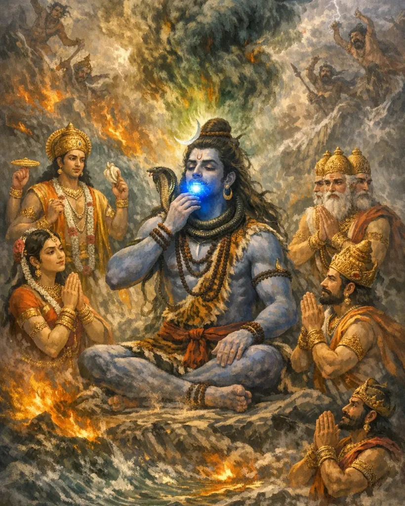 भगवान शिव नीलकंठ क्यों बने | नीलकंठ महादेव कथा 