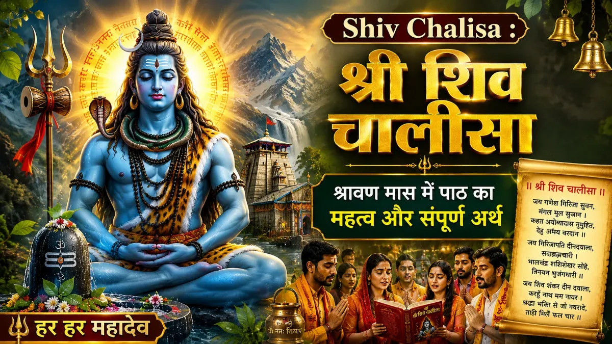 Shiv Chalisa | शिव चालीसा पाठ , Lord Shiva Chalisa
